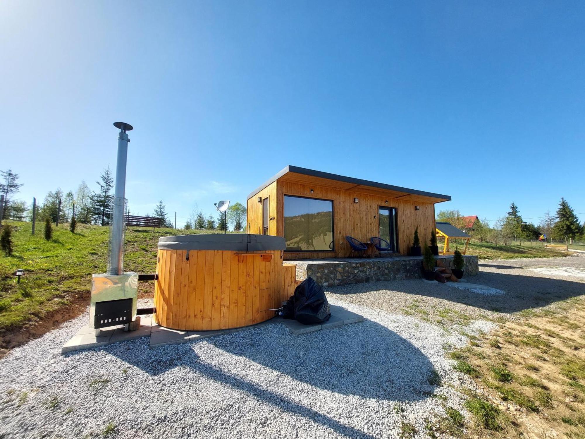 Vila Cozy Cube - Tiny House Şarul Dornei Exteriér fotografie